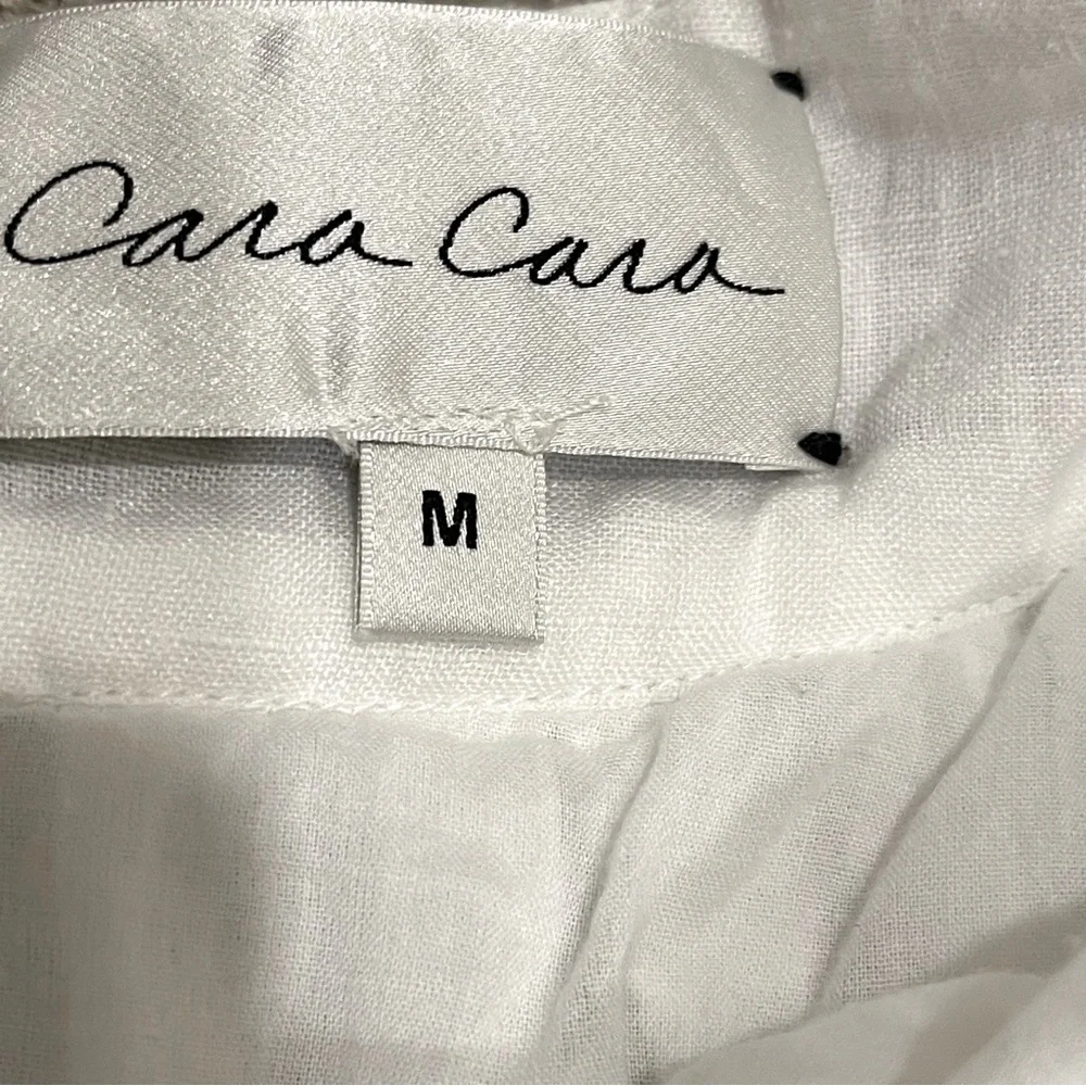 Cara Cara Avery White Mini Skirt Size Medium - Picture 6 of 6